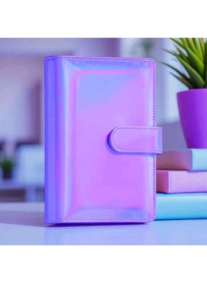 Faux leather wallet, money pouch, budget and notepad with card slots, cash and money compartment - A6 - Image 2